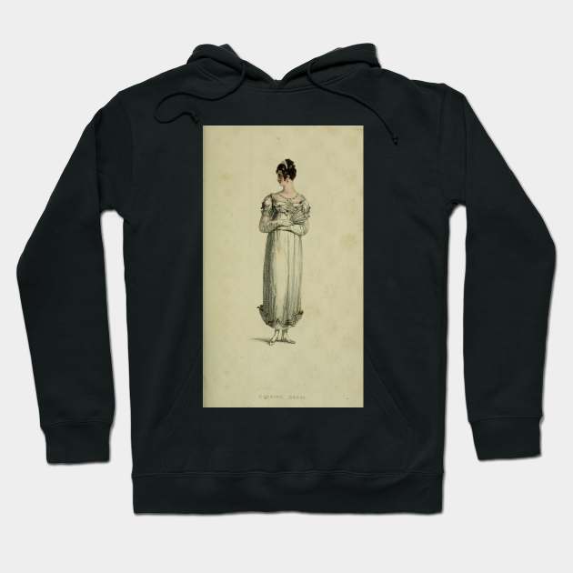 Old English Fashion - VIntage 20 Hoodie by LisaLiza